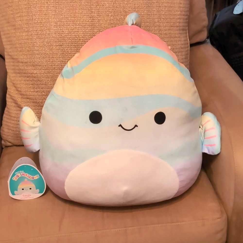 Original Squishmallows "Canda" The Fashion Fish 🐠 by KellyToy